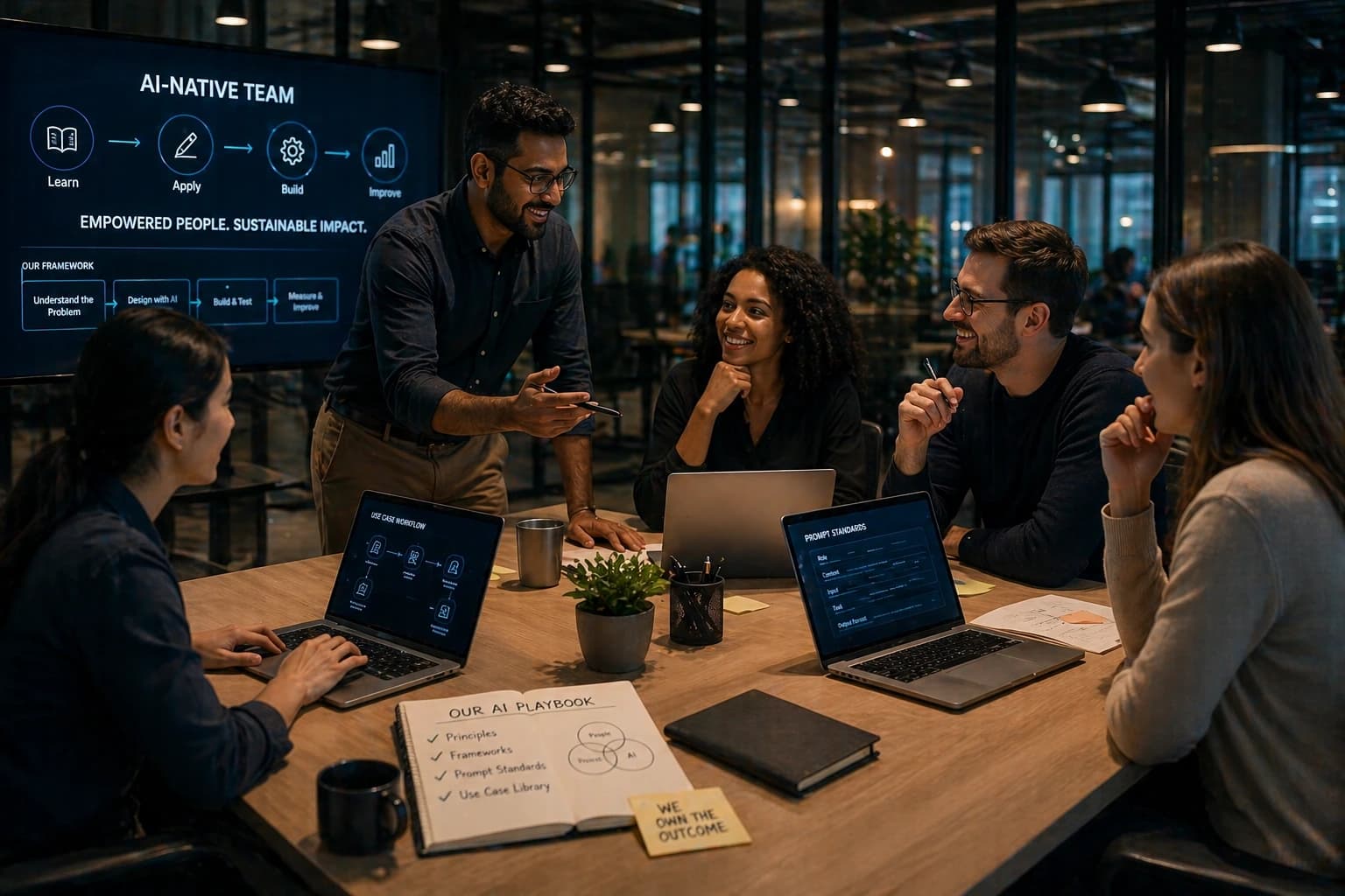 AI-native team skills and training